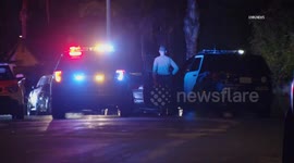 US, Los Angeles: Valinda Suspect Barricaded After Deputy-Involved Shooting
