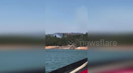 US: Super Scoopers Drop Over 127000 Gallons On Green Fire As Ground Crews Reinforce 50-Acre Spot