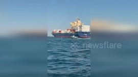 Spain: Guardia Civil Seizes $50 Million Worth Of Cocaine On Container Ship Off Bay Of Cádiz