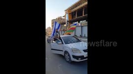 Syria: Israeli flag waved in Suwayda by Israel-backed Druze militias