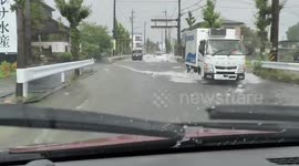 Japan: Record Rainfall Hits Tokai Region, Train Services Disrupted 2