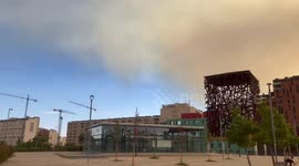 Spain: Smoke from Wildfire in Méntrida Reaches Madrid Under Level 2 Alert