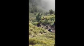 Dutch tourist rescued after falling into volcano where Brazilian tourist died in Indonesia