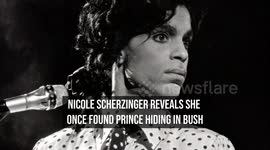 Nicole Scherzinger reveals she once found Prince hiding in bush