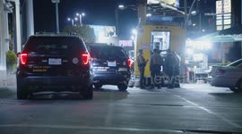 US, Los Angeles: Pasadena Armed Robbery At Taco Truck