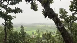 Myanmar air force bombs resistance positions near Thai border