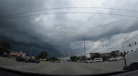 US: Massive Shelf Cloud Caught on Time-Lapse Video Over Orland Park, Illinois