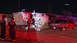 US, Phoenix: Phoenix Cat Pulled From Sunnyslope Mobile Home Fire