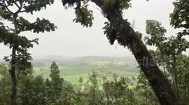 Myanmar air force bombs resistance positions near Thai border