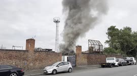 Fire at scrap metal site in Liverpool