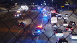 US, Phoenix: Phoenix DPS Patrol Vehicle Struck by Suspected Impaired Driver
