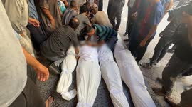 Israeli strike kills 7 displaced Palestinians sheltering in Gaza school