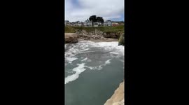 Santa Cruz Fire Rescues Boy After Fall From Cliffside Rocks