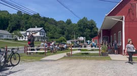 Apple Barn Blueberry Event in Bennington Vermont at 12 noon