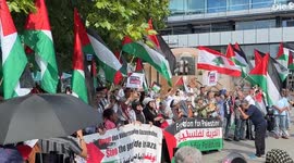 Germany: Police detain protesters at pro-Palestinian demonstration in Berlin
