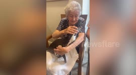 Penguins and monkeys bring joy to care home residents in mood-boosting visit