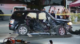 US, Los Angeles: Vermont Vista Multi-Victim Fiery Crash