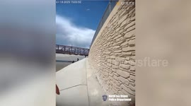 North Las Vegas Officers Rescue Woman From Rushing Water