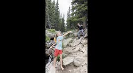 Colorado chipmunk is so cute