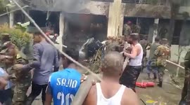 Bangladesh fighter jet crashes into school killing one person