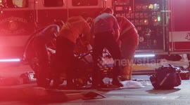 US, Bakersfield: Bakersfield Van Vs Mini Bike Leaves 1 With Major Injuries