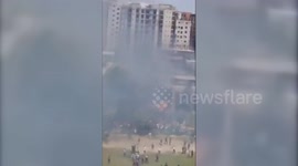 Bangladesh: Bangladesh Military Jet Crashes Into School Campus