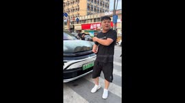 Chinese driver modifies his car by turning bonnet into a fish tank