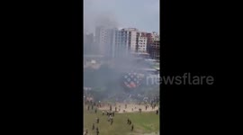 Bangladesh: A Bangladesh Air Force aircraft has crashed on a university campus in the capital, Dhaka