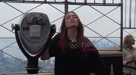 US: Ela Taubert Visits The Empire State Building