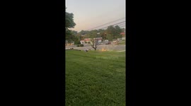 Firecracker Bursts at Family's Direction