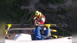 Spain: Two Women Rescued From Anna Waterfall Trail In Dramatic Aerial Operation