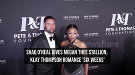 Shaq O'Neal gives Megan Thee Stallion, Klay Thompson romance 'six weeks'