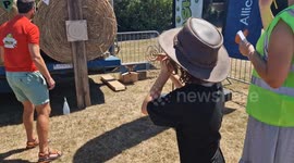British boy blasts his way to becoming world champion pea shooter