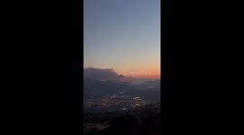 Turkey: Sakarya Forest Fire Forces Evacuations, Spreads Toward Bilecik