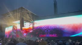Oasis performs on the fifth night of “OASIS LIVE '25” tour in Heaton Park, Manchester, England, UK