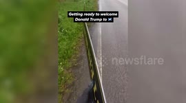 UK: Trump's Scotland golf course targeted with protest sign over Epstein bombshell