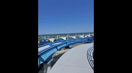 'Oh God!' Man hit by seagull on 80mph roller coaster in US