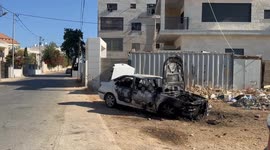 Illegal Israeli settlers torch cars, attack home in occupied West Bank
