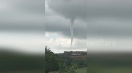 Tornado Spins Through Marsden In West Yorkshire’s Colne Valley
