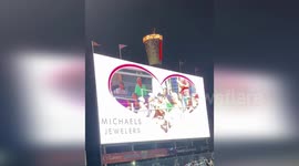 US: Mascots Recreate Viral Coldplay Kiss Cam Moment At Hartford Game