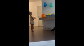 Confetti Surprise Makes Cake Slip