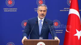 Türkiye: Türkiye to view any attempt at dividing, destabilizing Syria as direct threat, will intervene: Turkish foreign minister