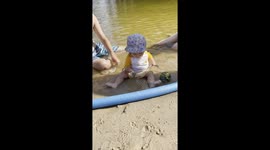 Mean Parents Stop Son From Eating Beach Sand