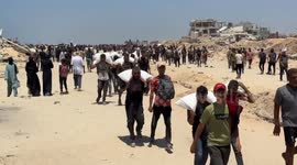 At least 5 Palestinians killed after Israeli forces open fire on aid seekers in Gaza
