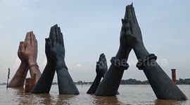 India: All major ghats in Varanasi submerged as River Ganga swells across Uttar Pradesh