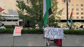 US: Protesters rally outside U.S. State Department demanding ceasefire in Gaza