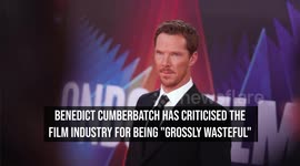 Benedict Cumberbatch criticises 'grossly wasteful' film industry