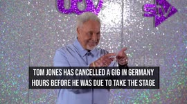 Tom Jones cancels show due to respiratory infection