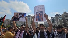Lebanon: Beirut rally condemns starvation in Gaza under Israeli blockade