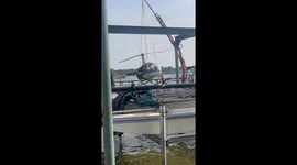 Downed Helicopter Returned to Shore